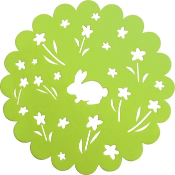 prostírání My Best Home Velikonoční prostírání Ø 38 cm zelené