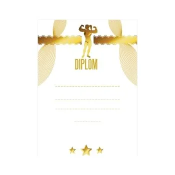 Sportovní diplom - Fit - A5 DIP-017-A5 Nižší cena pro více kusů!