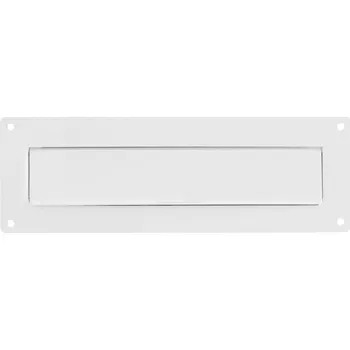 Poštovní schránka Burg Wächter 32470 PORTA 796 W clona vestavné schránky hliník, ocelový plech bílá