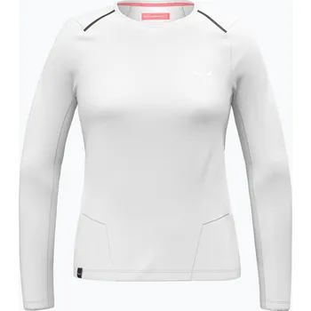 Oblečení a móda Dámské trekingové tričko s dlouhým rukávem Salewa Pedroc Dry Tee white