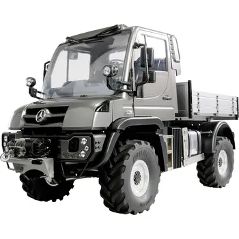 RC model auta Amewi 22683 Mercedes-Benz Unimog, anthrazit 1:10 elektrický RC model nákladního automobilu RtR