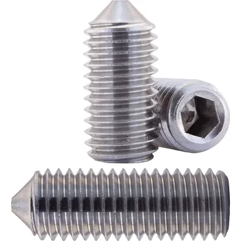 Spojovací materiál Šroub stavěcí DIN 914 nerez A2 M4x4