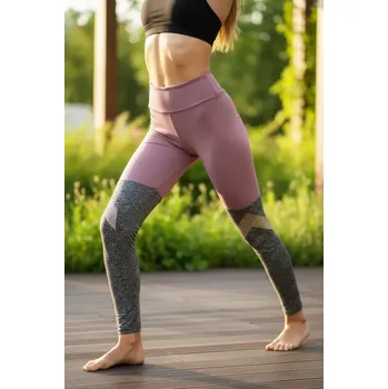 Dámské legíny Dámské legíny růžovo fialová (mauve)