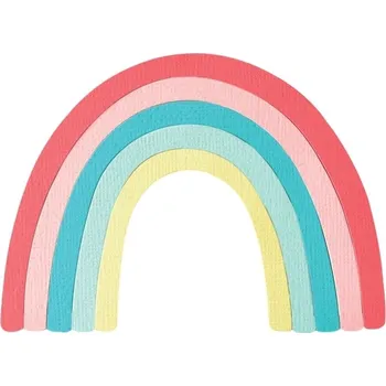 Kancelářská technika Sizzix 665197 Řezací šablona Rainbow
