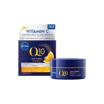Pleťový krém NIVEA Q10 Energy proti vráskám noční krém Noční krém