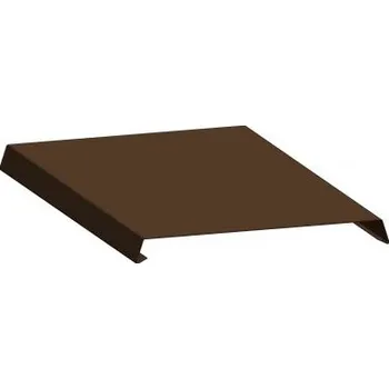 Atika, RŠ 250 mm, délka 1 m - RAL 3011 světle červená