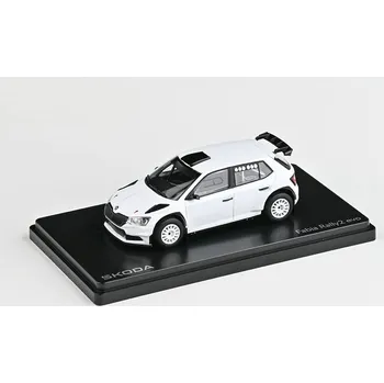 Hračka Škoda Fabia III FL Rally2 Evo (2019) 606E2g 1:43 Škoda Fabia III FL - kovový model