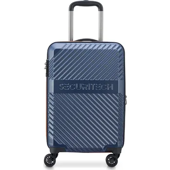 Kabinový kufr Securitech by Delsey Patrol 55 cm EXP 400680102 - modrý 37 l