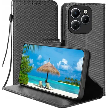 Pouzdro na mobilní telefon Flipové pouzdro MBM pro Infinix HOT 40i, černé