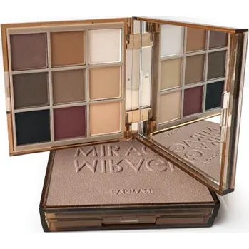 Kosmetika Farmasi Oasis Collection – Paletka očních stínů Mirage 1 ks (Sametově matné a jemně matné stíny)