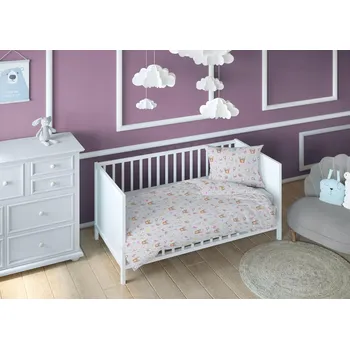 Povlečení Sada povlečení Karo 140 x 200 cm šedá