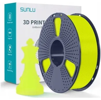 Filament PLA filament Sunlu 1,75 mm 1 kg žlutý