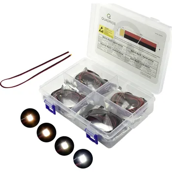 Polovodič Quadrios sada LED bílá 150 mA 3.3 V