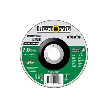 Brusný kotouč 125x7,0x22,2 kámen/litina C30T-BF27