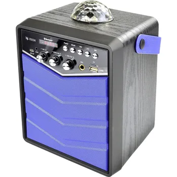 Bluetooth reproduktor X4 Tech Bobby Joey Rockstar Bluetooth® reproduktor černá, modrá