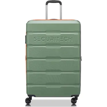 Cestovní kufr Securitech by Delsey Citadel 76 cm EXP 400582103 - zelený 108 l