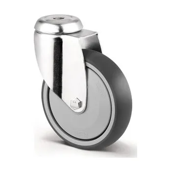 Pojezdové kolečko TENTE KOLEČKA Přístrojové kolečko 125mm, otočné, otvor pro čep, 2470PJP125P30-11