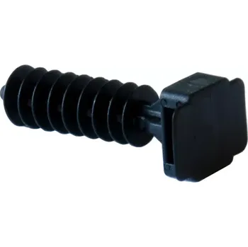 Objímka na žárovku Kabelová příchytka hmoždinková 8 černá