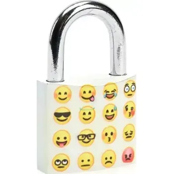 Visací zámek Visací zámek barevný EMOJI