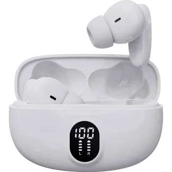 Sluchátka Denver TWE-57W WHITE špuntová sluchátka (In Ear) Bluetooth® stereo bílá mobil