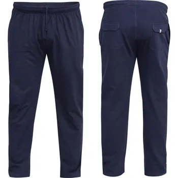 D555 tepláky pánské RORY nadměrná velikost 5XL tmavě modrá