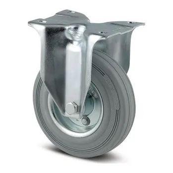 Pojezdové kolečko TENTE KOLEČKA Kolečko pro lehká transportní zařízení 200mm, pevné, plotýnka, 3378DIR200P63