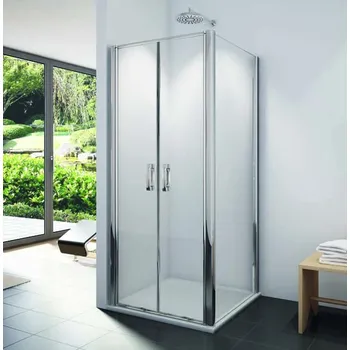 Sprchové dveře Sanswiss ANNEA Jednokřídlé dveře s pev.stěnou v rovině, montáž vpravo AN13G08005007 OUTLET