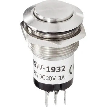 Domovní zvonek Renkforce RF-4707810 tlačítka zvonku 1násobné nerezová ocel