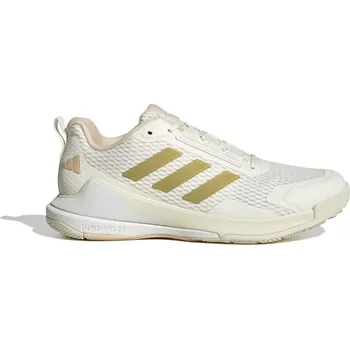 Dámské tenisky Dámské Sálové boty ADIDAS NOVAFLIGHT 2 W JP9762 – Béžová 40 2/3