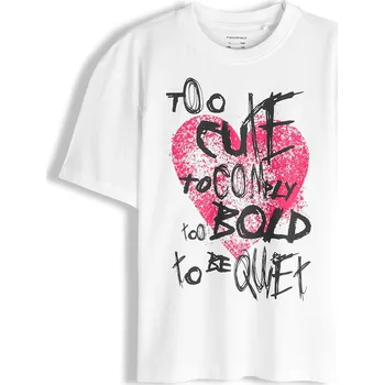 Dívčí oblečení GATE Bavlněné tričko s potiskem 10Y 426-0089/10