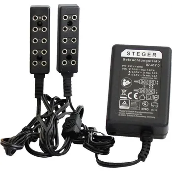 Dekorativní svítidlo Kahlert Licht 60976 osvětlovací trafo 230 V s lištou rozdělovače