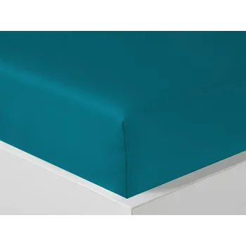 Prostěradlo Luxusní saténové prostěradlo 90x200 GEON Sunset modré