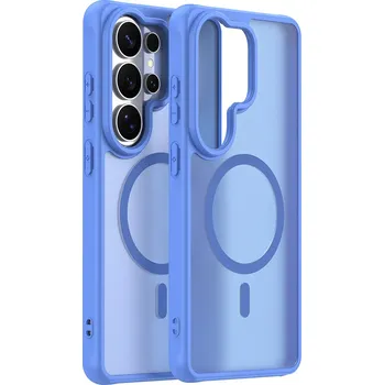 Pouzdro na mobilní telefon Techsuit - kryt HaloFrost II MagSafe - Samsung Galaxy S26 Ultra - nebesky modrá