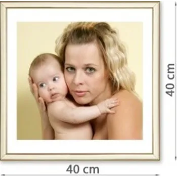 Rám na obraz Fotoobraz v hliníkovém rámu s paspartou 40x40 cm FOPKA-40x40 Nižší cena pro více kusů!