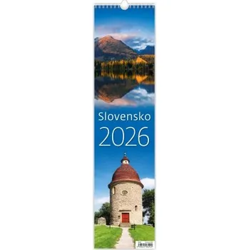 Kalendář Slovensko – viazanka slovenský nástěnný kalendář pouze do vyprodání 2026 N315-26 Nižší cena pro více kusů!