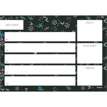 Tiskopis Týdenní plánovač Elegance tiskopis G-TPA5-003 Nižší cena pro více kusů!