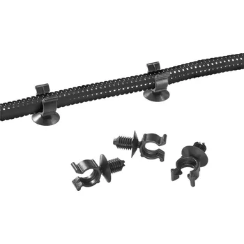 HellermannTyton 151-14313 CTC7.5FT6LG-HIRHS-BK Držák ochranné hadice černá 1 ks