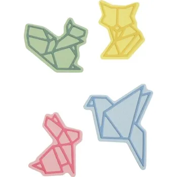 Kancelářská technika Sizzix 663319 Řezací šablona Origami zvířata 8 ks