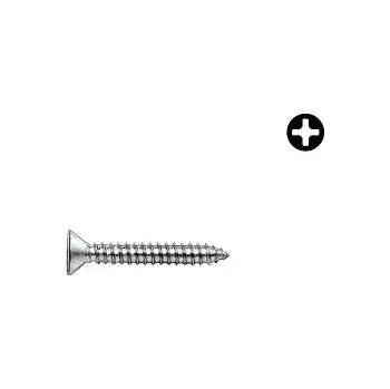 Vrut Šroub DIN 7982C ocel 4,8x80 ZB