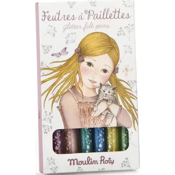 Třpytivé fixy Les Rosalies (6 ks)