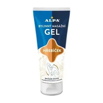 Masážní přípravek Alpa Hřebíček bylinný masážní gel 100 ml - 10ks/bal