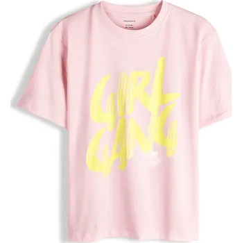 Dívčí oblečení GATE Nadrozměrné tričko s potiskem 10-13Y 426-0328/65