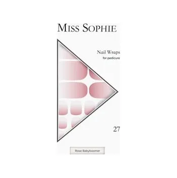 Make-up Miss Sophie Rose Babyboomer Pedicure Fólie na nehty