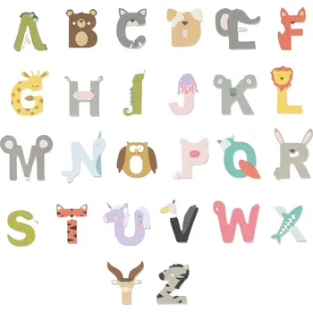 Kancelářská technika Sizzix 665486 Řezací šablona Zvířecí abeceda 26 ks