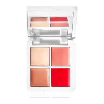 Přípravek na tvář rms beauty lip2cheek glow quad mini Paletka make-upu