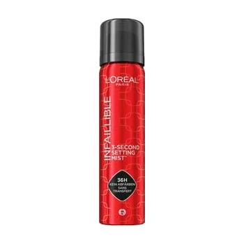 Přípravek na tvář L'Oréal Paris Infaillible 3-Second Setting Mist Fixační sprej