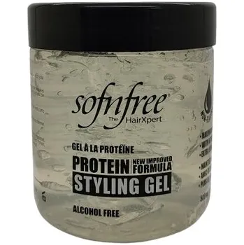 Stylingový přípravek Stylingový gel SOF'N FREE Protein 1000 ml / 500 ml Obsah: 473 ml