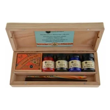 Umělecký štětec Set pro kaligrafii v dárkové krabičce Manuscript