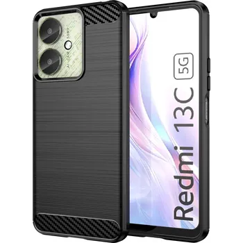 Pouzdro na mobilní telefon Kryt Xiaomi Redmi 13C 5G černý (obal neboli pouzdro na Xiaomi Redmi 13C 5G)