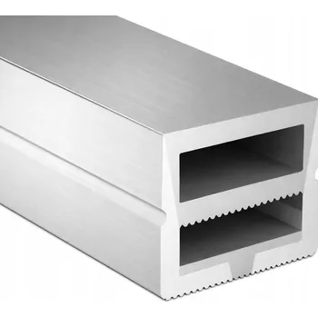 LED páska Silikonová trubice plochá obdélníková P1510 pro LED pásky 10mm